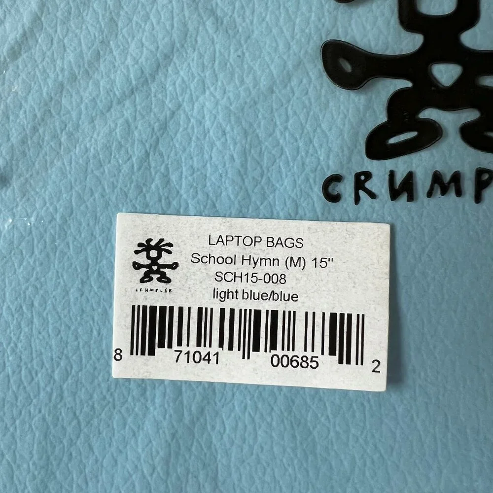 NWT vintage Crumpler (Australian) 'School Hymn' 15